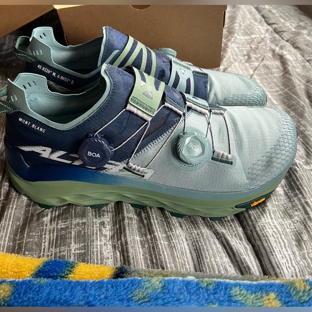 Men’s Altra trail shoes with BOA fit system